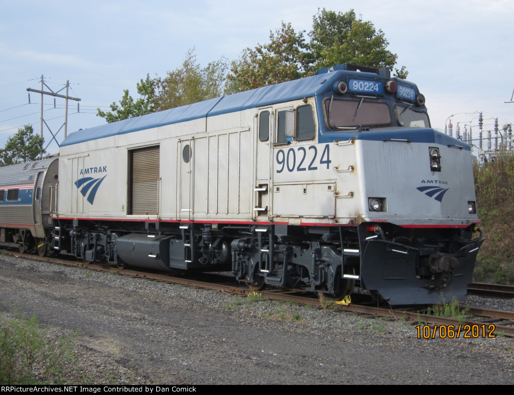 Downeasters Newest Cabbage - Amtrak #90224